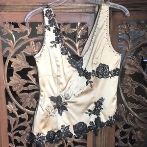 Adrianna Papell sleeveless evening top